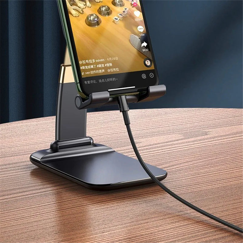 Suporte dobrável de mesa para smartphone Tablet Suporte para celular portátil